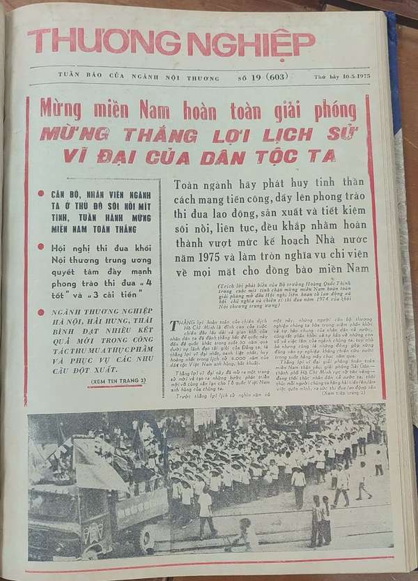 Mùa xuân lịch sử 50 năm trước trên Báo Công Thương