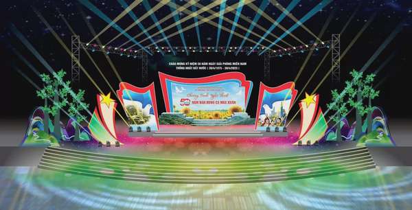 Tổ chức chương trình '50 năm bản hùng ca mùa xuân'