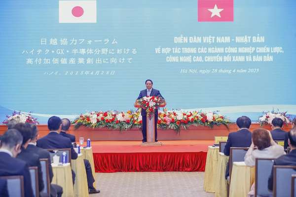 Thủ tướng: Việt Nam cam kết '3 đảm bảo', '3 cùng' với doanh nghiệp Nhật Bản