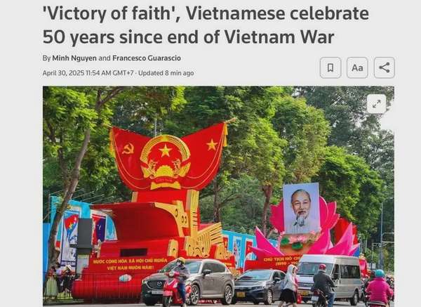Thế giới nói gì về Lễ kỷ niệm 50 năm Giải phóng miền Nam, thống nhất đất nước?