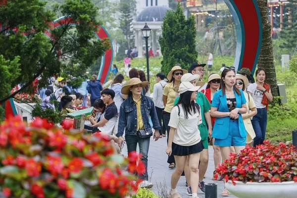 Tam Đảo: 'Lá phổi xanh' hút khách kỳ nghỉ lễ 30/4 - 1/5