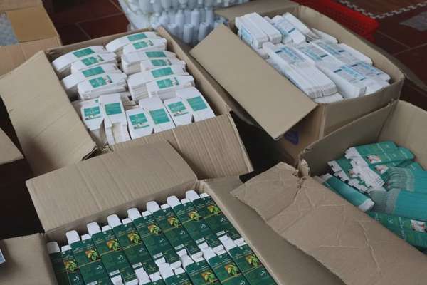 Bắc Giang: Triệt phá đường dây sản xuất mỹ phẩm giả cực lớn