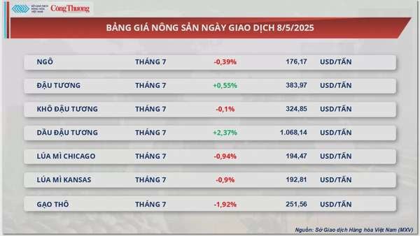 Giá đầu tương phục hồi chấm dứt chuỗi liên tiếp giảm