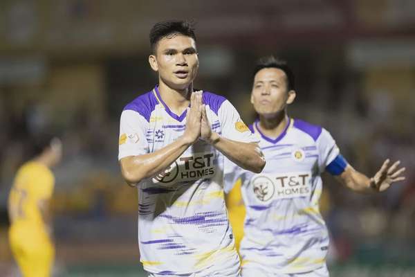 Kết quả bóng đá Sông Lam Nghệ An và Hà Nội FC