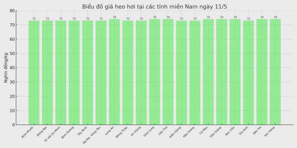 Giá heo hơi hôm nay 11/5/2025: Miền Trung, miền Nam giảm nhẹ