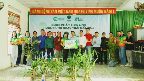 Dược Hoa Linh: Gieo mầm xanh, hướng tới phát triển bền vững