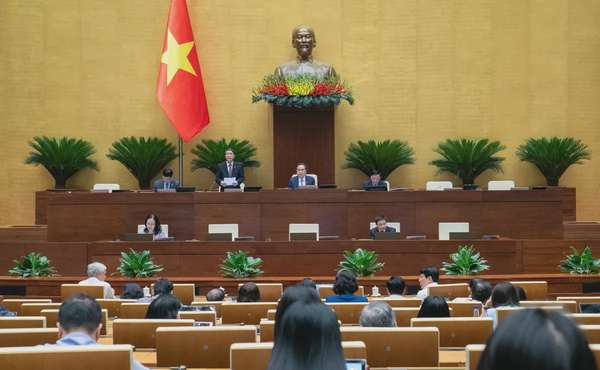 Toàn cảnh phiên họp. Ảnh: VPQH