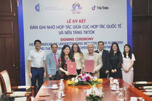 TikTok sẽ đồng hành với Cục Hợp tác quốc tế để quảng bá sự hiện diện và hoạt động của Nhà Triển lãm Việt Nam tại EXPO 2025 Osaka, Kansai, Nhật Bản.