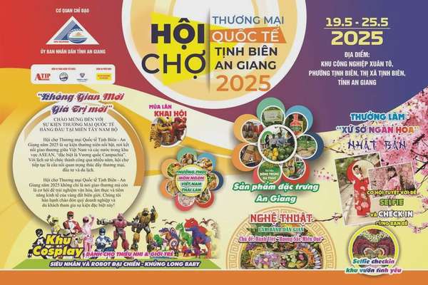 Hội chợ Tịnh Biên - An Giang: Đưa hàng Việt vươn qua cửa ngõ biên giới