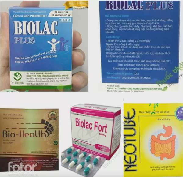 Hình ảnh một số sản phẩm của Công ty Cổ phần Công nghệ sinh phẩm Nam Việt