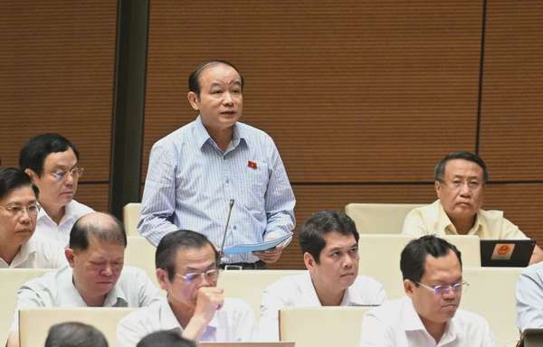 Đại biểu Lã Văn Tân (Đoàn Hải Phòng)