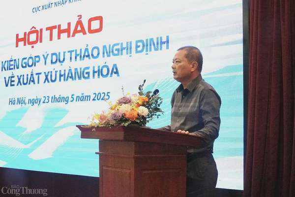 Bộ Công Thương lấy ý kiến dự thảo lần 2 Nghị định về xuất xứ hàng hoá