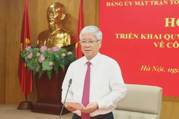 Điều động, chỉ định nhân sự Đảng uỷ Mặt trận Tổ Quốc