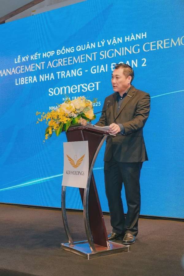 KDI Holdings hợp tác The Ascott quản lý vận hành Somerset Nha Trang