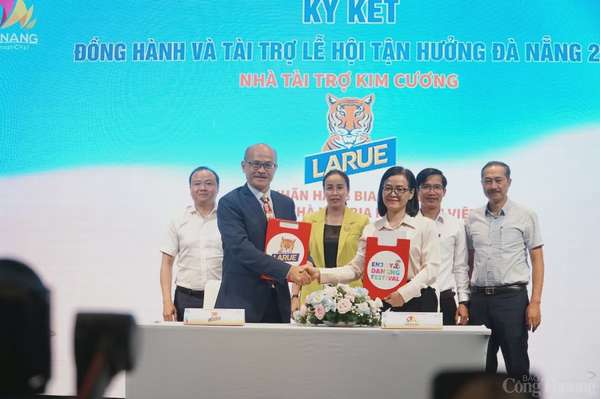 Ký kết đồng hành, tài trợ Lễ hội tận hưởng Đà Nẵng 2025