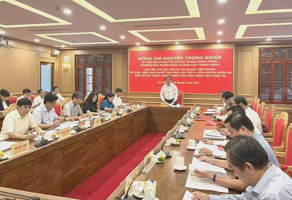 Sáp nhập tỉnh An Giang và Kiên Giang: Bộ máy phải tinh gọn, hiệu quả hơn