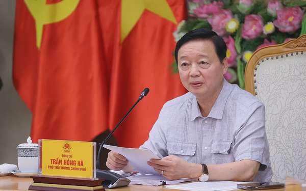 Phó Thủ tướng Trần Hồng Hà nhấn mạnh, muốn phát triển bền vững kinh tế biển, điều kiện tiên quyết là phải xây dựng và vận hành hiệu quả cơ chế điều phối liên ngành, liên vùng và liên quốc gia - Ảnh: VGP/Minh Khôi