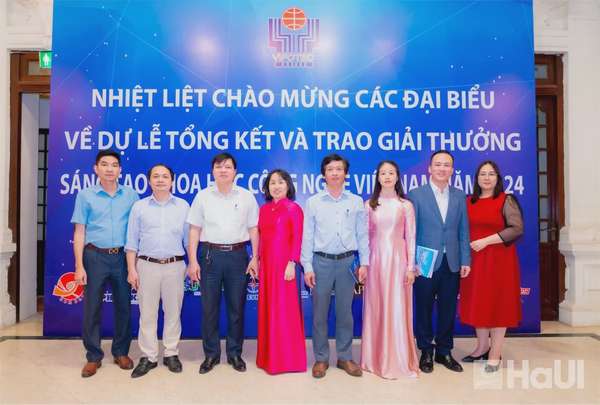 Công trình xử lý xỉ thải của HaUI đoạt Giải Nhì VIFOTEC