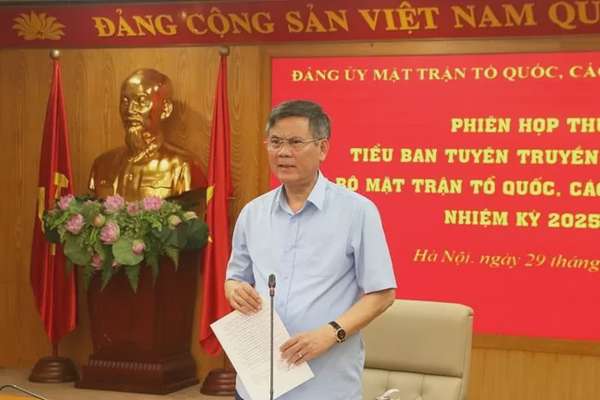 Đẩy mạnh tuyên truyền Đại hội Đảng bộ Mặt trận Tổ Quốc
