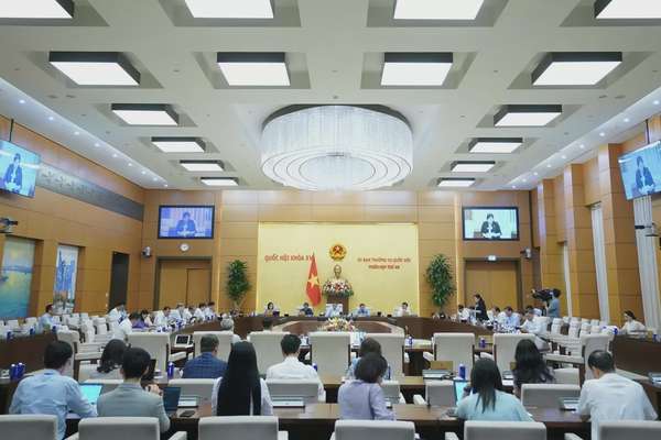 Toàn cảnh phiên họp. Ảnh: VPQH
