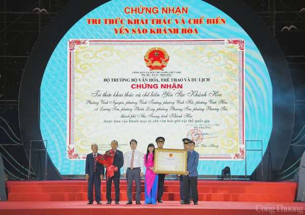 Vinh danh Di sản Văn hóa Quốc gia Yến sào Khánh Hòa