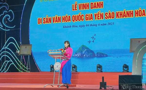 Vinh danh Di sản Văn hóa Quốc gia Yến sào Khánh Hòa