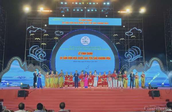 Vinh danh Di sản Văn hóa Quốc gia Yến sào Khánh Hòa
