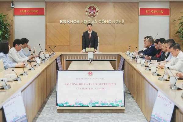 Bộ Khoa học và Công nghệ điều động, bổ nhiệm cán bộ