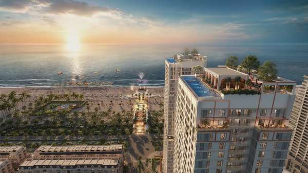  Regal Residence Đồng Hới nhìn từ trên cao