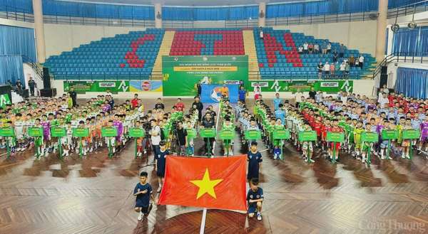 Hải Phòng: 440 vận động viên tham gia Giải bóng đá Nhi đồng toàn quốc