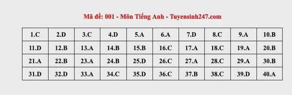 Đề thi, đáp án môn Tiếng Anh lớp 10 Hà Nội Đề thi, đáp án môn Tiếng Anh lớp 10 Hà Nội