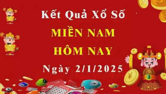 Kết quả Xổ số miền Nam ngày 2/1/2025, XSMN 2/1, KQXSMN