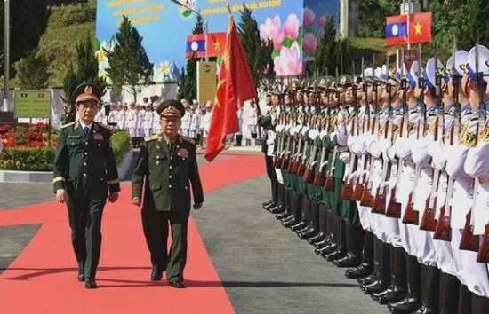 Chính thức khai mạc giao lưu hữu nghị quốc phòng biên giới Việt Nam - Lào lần thứ hai