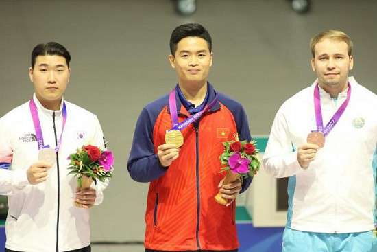 Đoàn Thể thao Việt Nam có huy chương vàng đầu tiên tại ASIAD 19