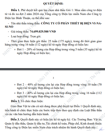 Vinasino: Chủ tịch Võ Văn Quang vừa rao bán cổ phần, Công ty trúng liên tiếp 3 gói thầu lớn tại EVN SPC