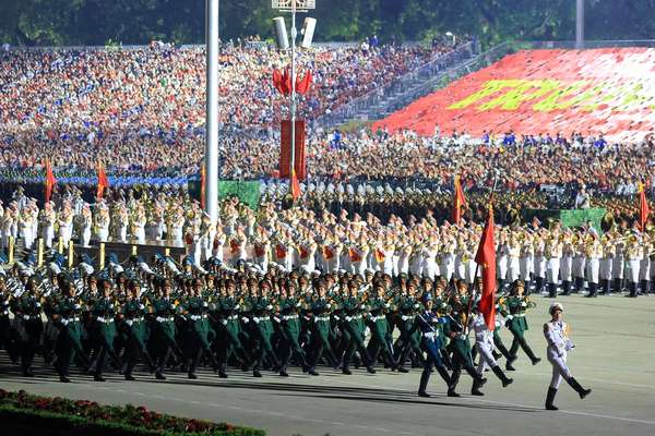 Diễu binh, diễu hành A80: Thể hiện khí thế hào hùng, sức mạnh của lực lượng vũ trang nhân dân- Ảnh 3. Diễu binh, diễu hành A80: Thể hiện khí thế hào hùng, sức mạnh của lực lượng vũ trang nhân dân- Ảnh 3.