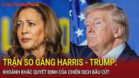 Bầu cử Mỹ 2024: Trận 'so găng' giữa bà Harris và ông Trump là khoảnh khắc quyết định của cuộc bầu cử