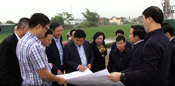 Bộ trưởng Kế hoạch và Đầu tư kiểm tra công tác chuẩn bị đầu tư cao tốc Ninh Bình - Hải Phòng