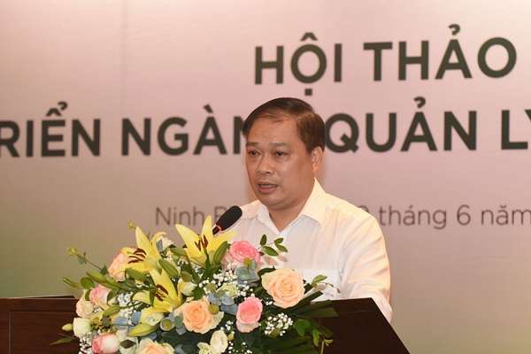 Ông Lương Hải Sinh, Phó Chủ tịch UBCKNN phát biểu tại Hội thảo. Ảnh: TCCK