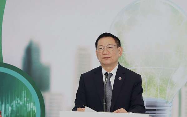 Bộ trưởng Bộ Tài chính Hồ Đức Phớc phát biểu tại hội nghị