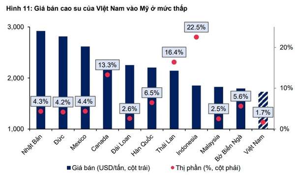 Cổ phiếu cao su hưởng lợi khi Mỹ tăng thuế ô tô nhập khẩu