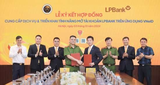 LPBank triển khai dịch vụ mở tài khoản thanh toán trực tuyến trên VNeID của Bộ Công an