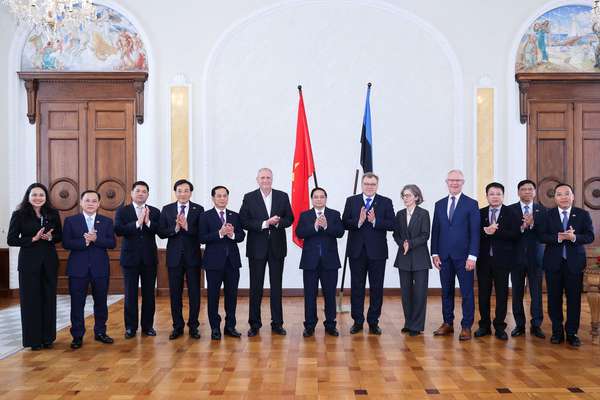 Thủ tướng Phạm Minh Chính hội kiến Chủ tịch Quốc hội Estonia- Ảnh 9. Thủ tướng Phạm Minh Chính hội kiến Chủ tịch Quốc hội Estonia- Ảnh 9.