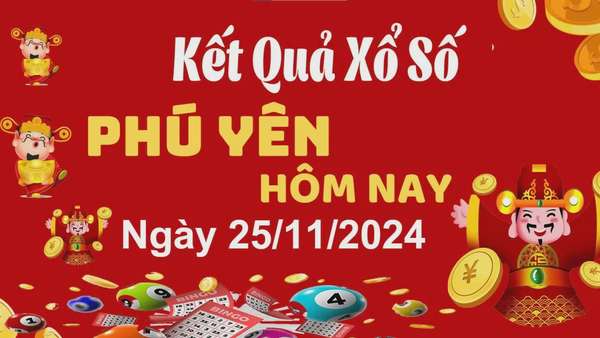 XSPY 25/11, xem kết quả xổ số Phú Yên hôm nay 25/11/2024, KQXSPY thứ Hai ngày 25 tháng 11