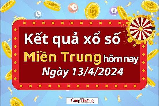 XSMT 13/4, Kết quả xổ số miền Trung hôm nay 13/4/2024,xổ số miền Trung ngày 13 tháng 4, trực tiếp XSMT 13/4