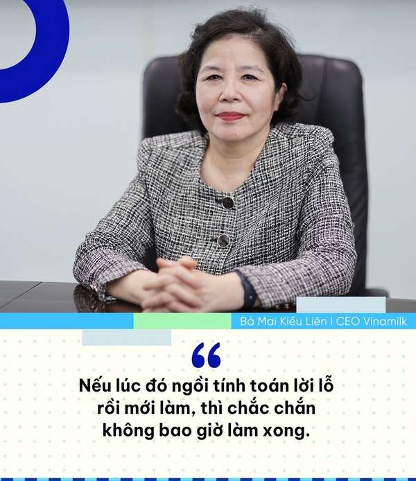 Những câu nói của bà Mai Kiều liên làm nên “chất” Vinamilk