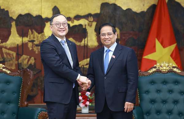 Thủ tướng tiếp lãnh đạo tập đoàn kinh tế hàng đầu Trung Quốc- Ảnh 1. Thủ tướng tiếp lãnh đạo tập đoàn kinh tế hàng đầu Trung Quốc- Ảnh 1.