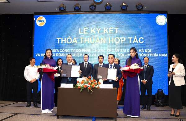 Chứng khoán SHS cùng Hiệp hội Doanh nghiệp Nhỏ và Vừa Thành phố Hà Nội ký kết hợp tác chiến lược toàn diện