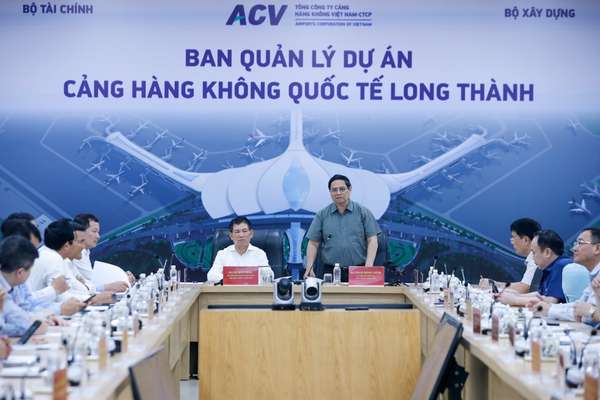 Thủ tướng: Phải cơ bản hoàn thành xây dựng Sân bay Long Thành trong năm 2025