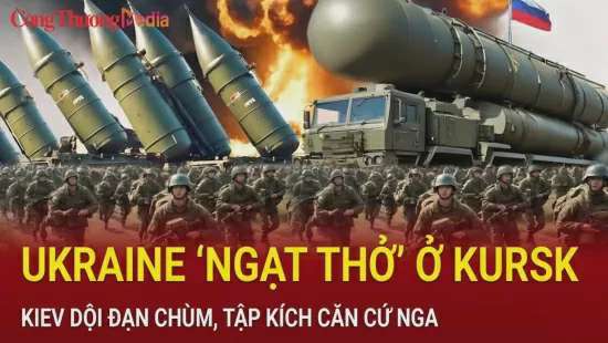 Chiến sự Nga-Ukraine sáng 21/10: Ukraine ‘ngạt thở’ trong 'nồi hầm' Kursk; Kiev dội đạn chùm, tập kích căn cứ Nga